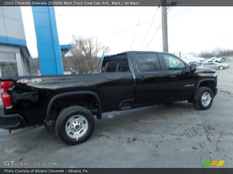 Black / Jet Black 2020 Chevrolet Silverado 2500HD Work Truck Crew Cab 4x4