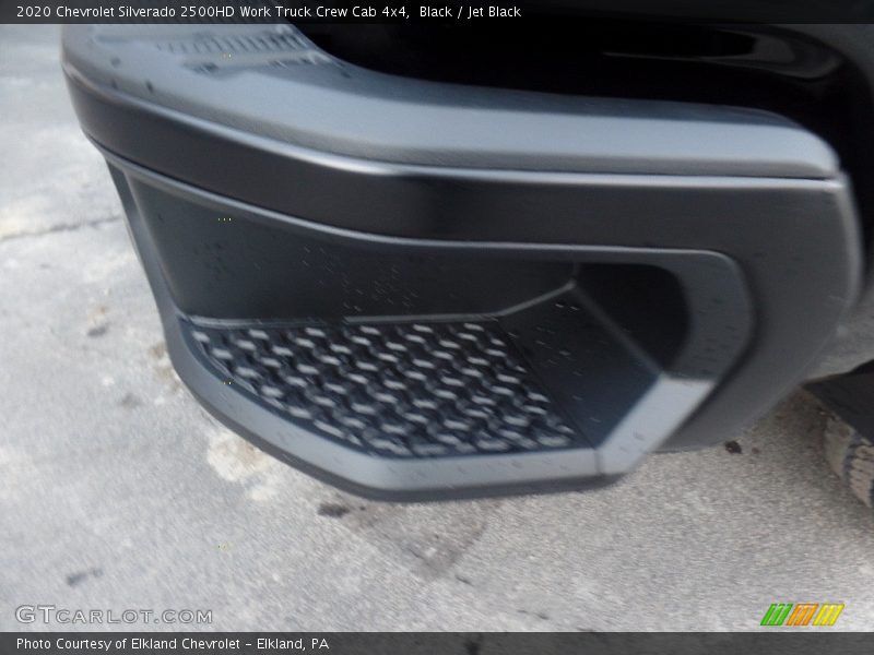 Black / Jet Black 2020 Chevrolet Silverado 2500HD Work Truck Crew Cab 4x4
