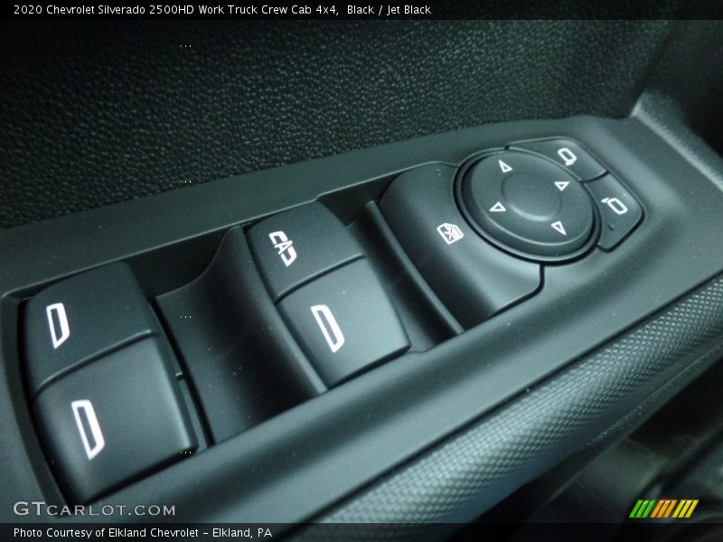 Black / Jet Black 2020 Chevrolet Silverado 2500HD Work Truck Crew Cab 4x4