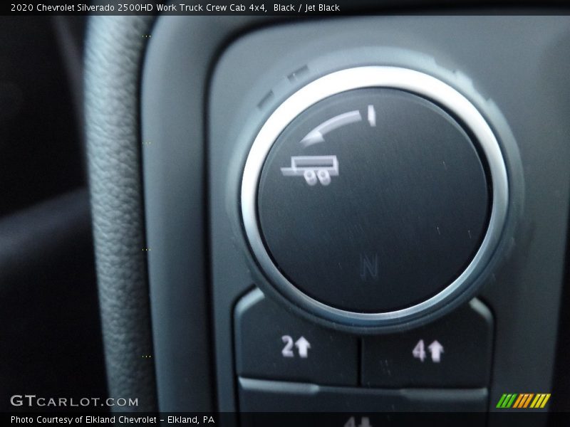 Black / Jet Black 2020 Chevrolet Silverado 2500HD Work Truck Crew Cab 4x4