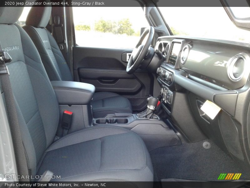 Front Seat of 2020 Gladiator Overland 4x4