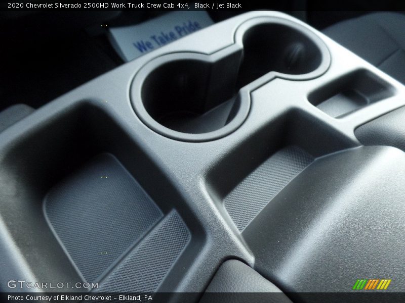 Black / Jet Black 2020 Chevrolet Silverado 2500HD Work Truck Crew Cab 4x4