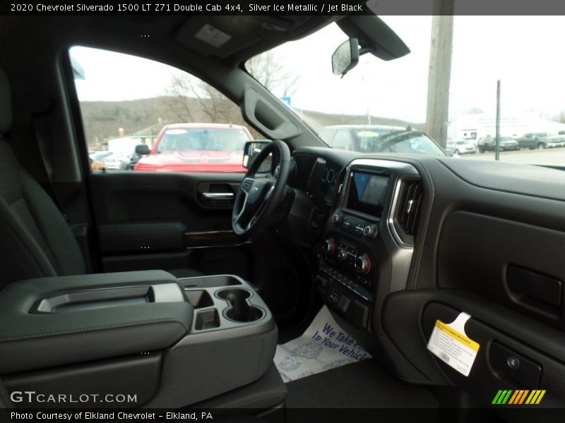 Silver Ice Metallic / Jet Black 2020 Chevrolet Silverado 1500 LT Z71 Double Cab 4x4