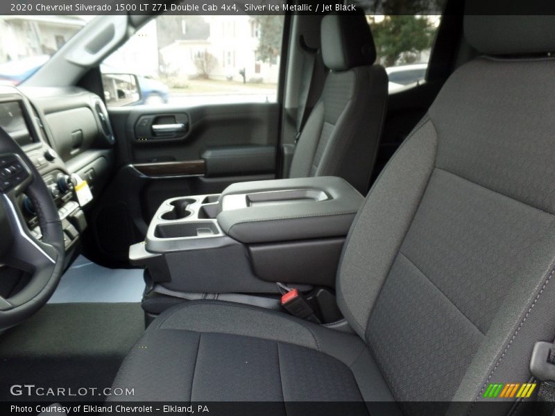 Silver Ice Metallic / Jet Black 2020 Chevrolet Silverado 1500 LT Z71 Double Cab 4x4