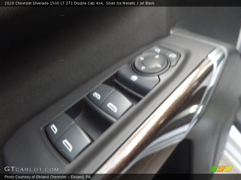 Silver Ice Metallic / Jet Black 2020 Chevrolet Silverado 1500 LT Z71 Double Cab 4x4