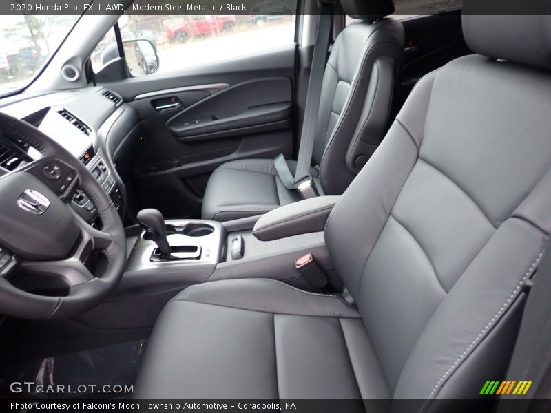 Modern Steel Metallic / Black 2020 Honda Pilot EX-L AWD