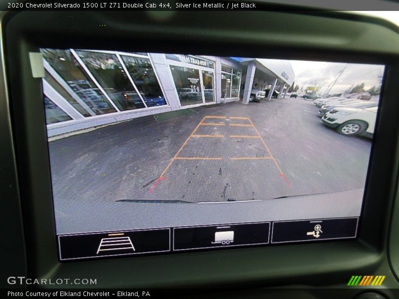 Silver Ice Metallic / Jet Black 2020 Chevrolet Silverado 1500 LT Z71 Double Cab 4x4