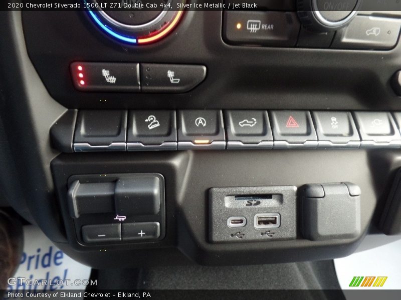 Controls of 2020 Silverado 1500 LT Z71 Double Cab 4x4