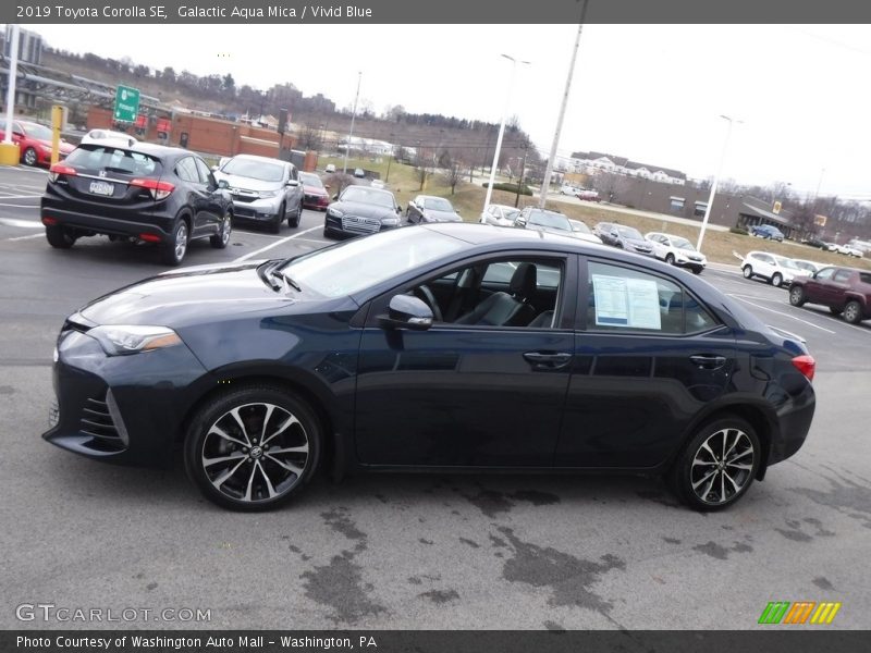  2019 Corolla SE Galactic Aqua Mica