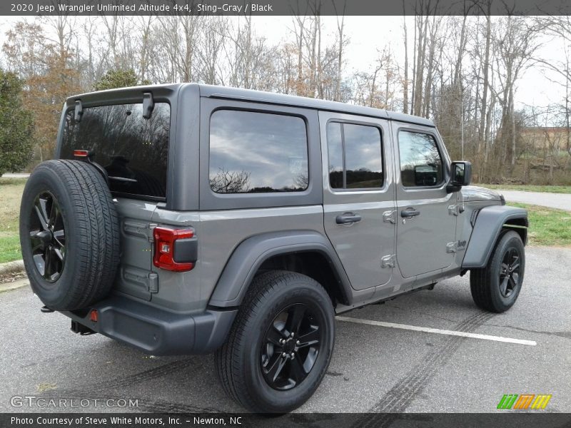 Sting-Gray / Black 2020 Jeep Wrangler Unlimited Altitude 4x4