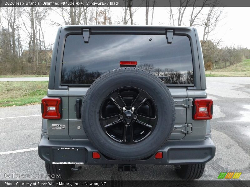 Sting-Gray / Black 2020 Jeep Wrangler Unlimited Altitude 4x4
