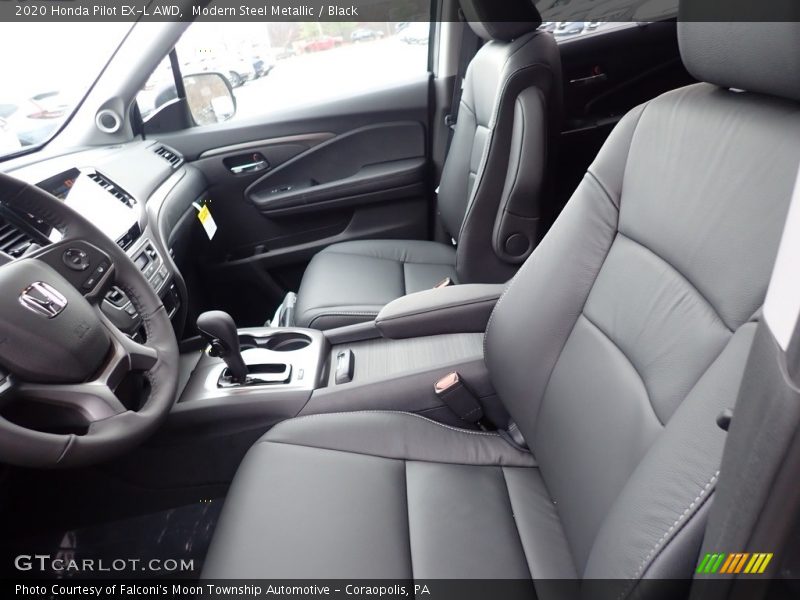 Modern Steel Metallic / Black 2020 Honda Pilot EX-L AWD