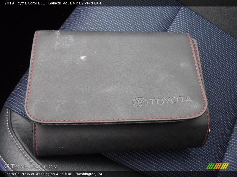Galactic Aqua Mica / Vivid Blue 2019 Toyota Corolla SE