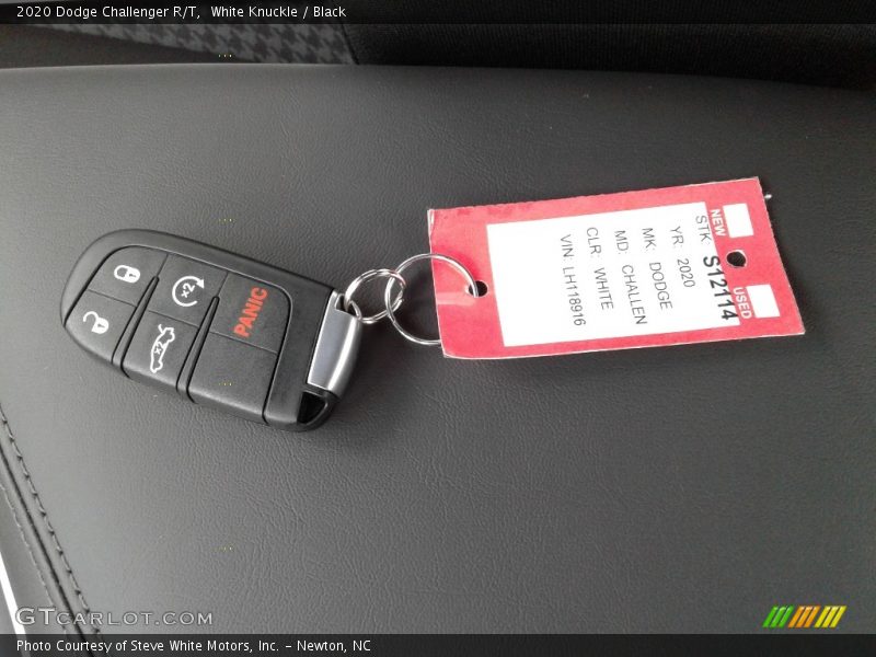 White Knuckle / Black 2020 Dodge Challenger R/T
