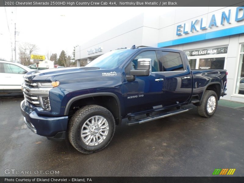 Northsky Blue Metallic / Jet Black 2020 Chevrolet Silverado 2500HD High Country Crew Cab 4x4