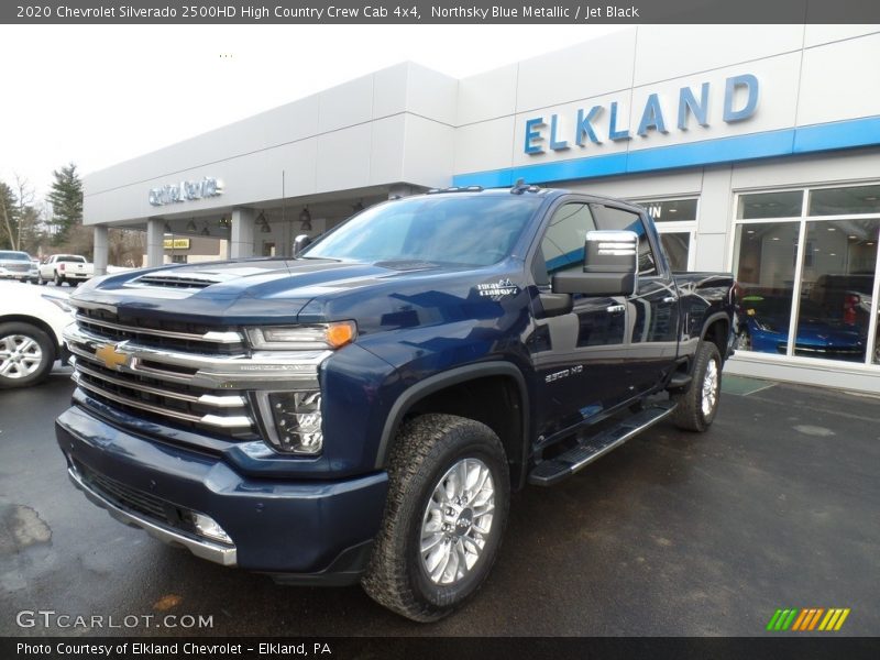 Northsky Blue Metallic / Jet Black 2020 Chevrolet Silverado 2500HD High Country Crew Cab 4x4