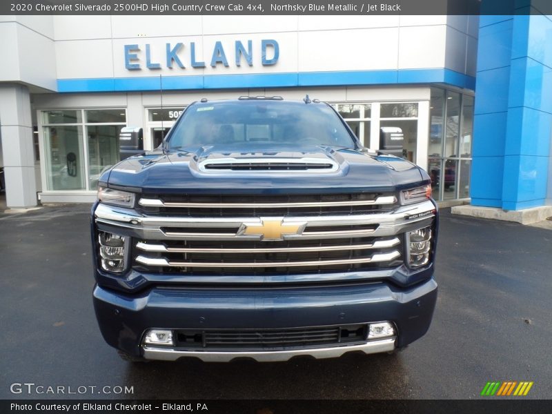 Northsky Blue Metallic / Jet Black 2020 Chevrolet Silverado 2500HD High Country Crew Cab 4x4