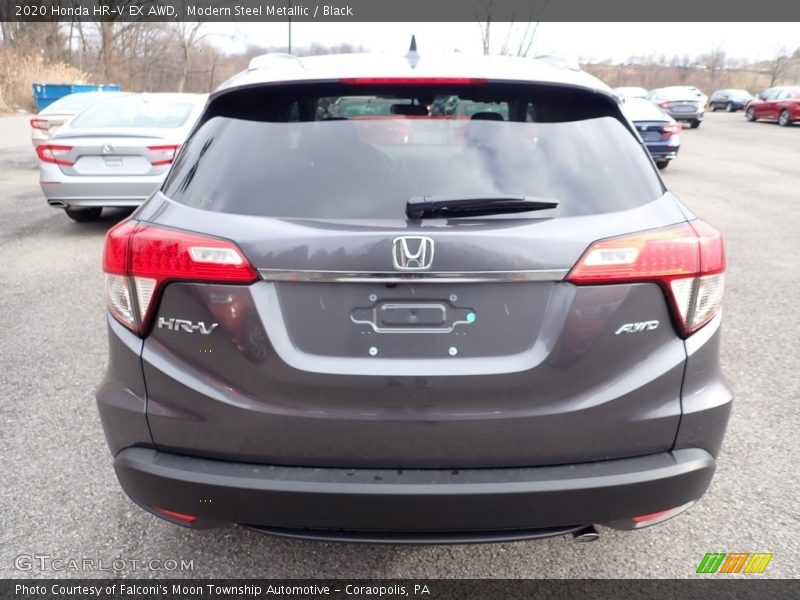 Modern Steel Metallic / Black 2020 Honda HR-V EX AWD