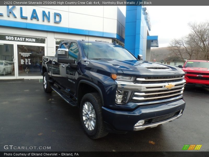 Northsky Blue Metallic / Jet Black 2020 Chevrolet Silverado 2500HD High Country Crew Cab 4x4