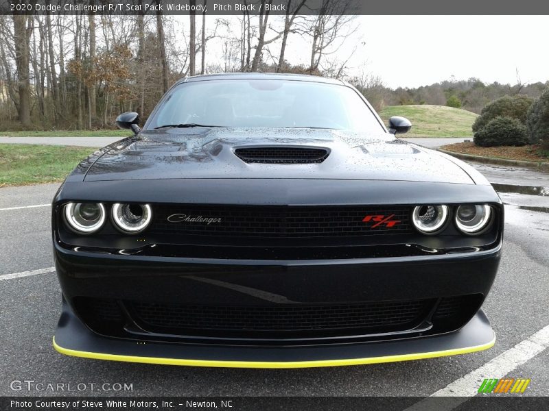 Pitch Black / Black 2020 Dodge Challenger R/T Scat Pack Widebody