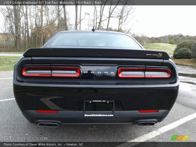 Pitch Black / Black 2020 Dodge Challenger R/T Scat Pack Widebody
