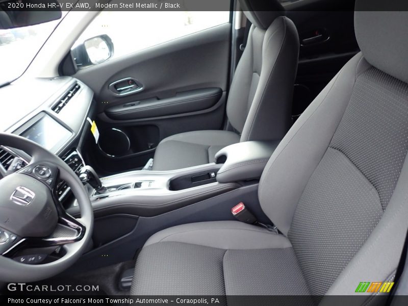 Modern Steel Metallic / Black 2020 Honda HR-V EX AWD
