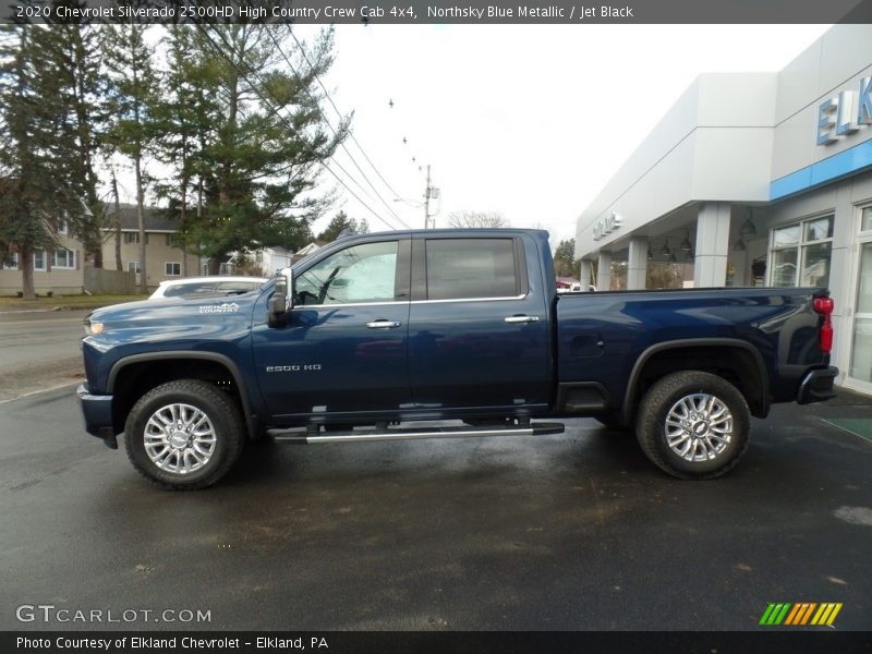 Northsky Blue Metallic / Jet Black 2020 Chevrolet Silverado 2500HD High Country Crew Cab 4x4