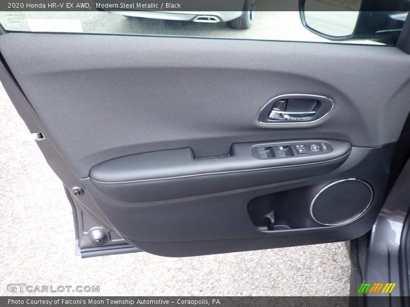 Modern Steel Metallic / Black 2020 Honda HR-V EX AWD