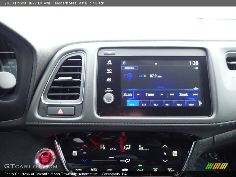 Modern Steel Metallic / Black 2020 Honda HR-V EX AWD