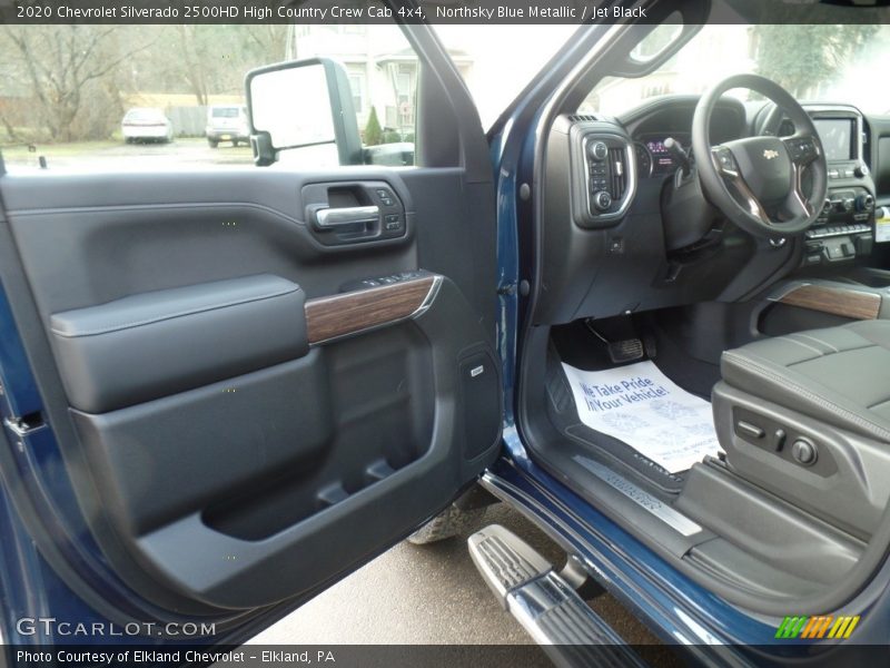 Northsky Blue Metallic / Jet Black 2020 Chevrolet Silverado 2500HD High Country Crew Cab 4x4