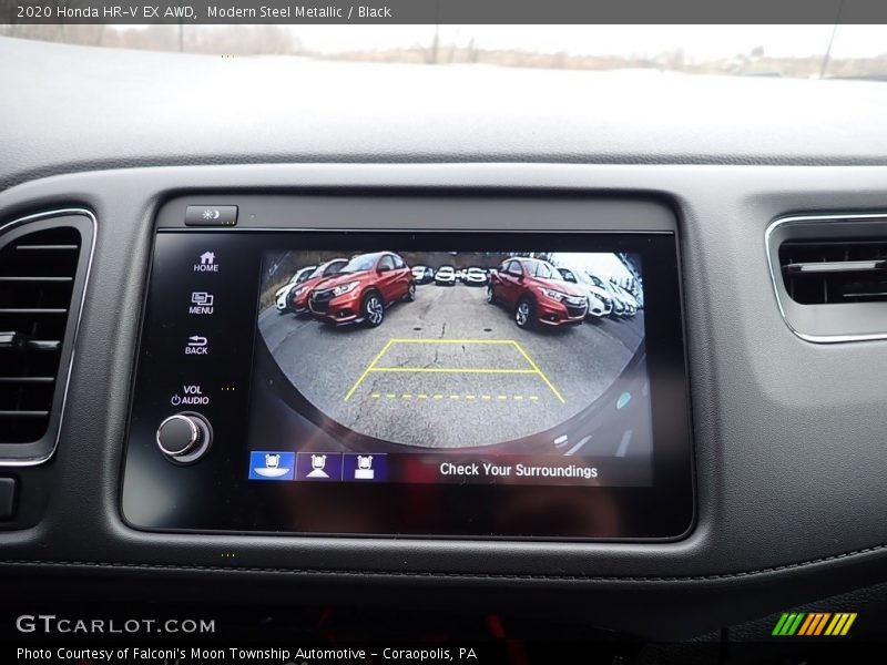 Modern Steel Metallic / Black 2020 Honda HR-V EX AWD