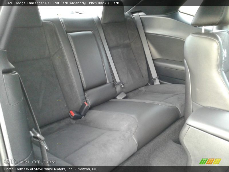 Rear Seat of 2020 Challenger R/T Scat Pack Widebody