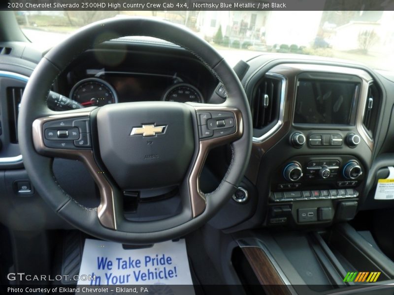 Northsky Blue Metallic / Jet Black 2020 Chevrolet Silverado 2500HD High Country Crew Cab 4x4