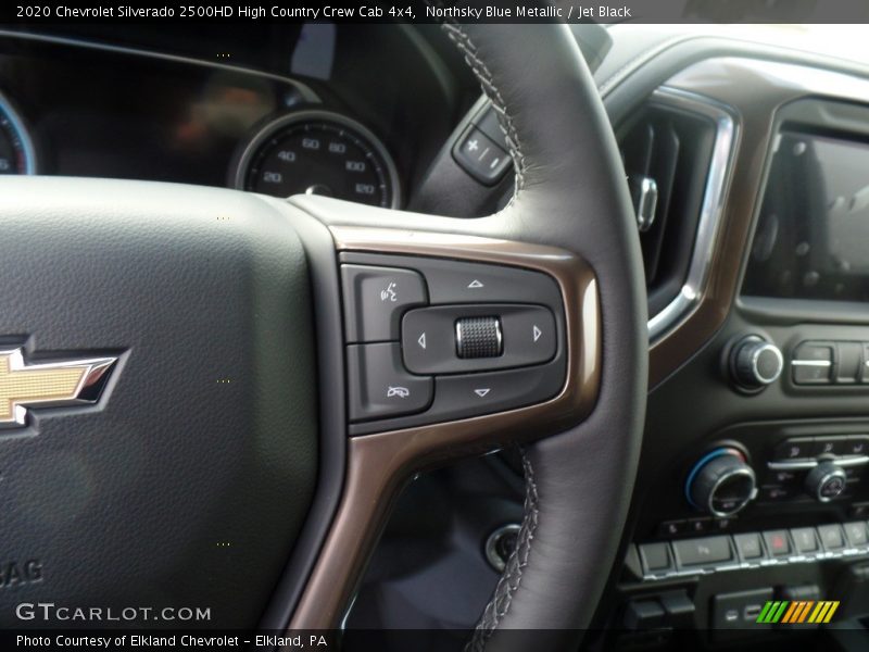 Northsky Blue Metallic / Jet Black 2020 Chevrolet Silverado 2500HD High Country Crew Cab 4x4