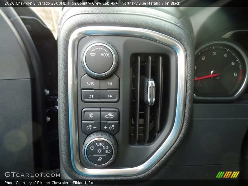 Northsky Blue Metallic / Jet Black 2020 Chevrolet Silverado 2500HD High Country Crew Cab 4x4