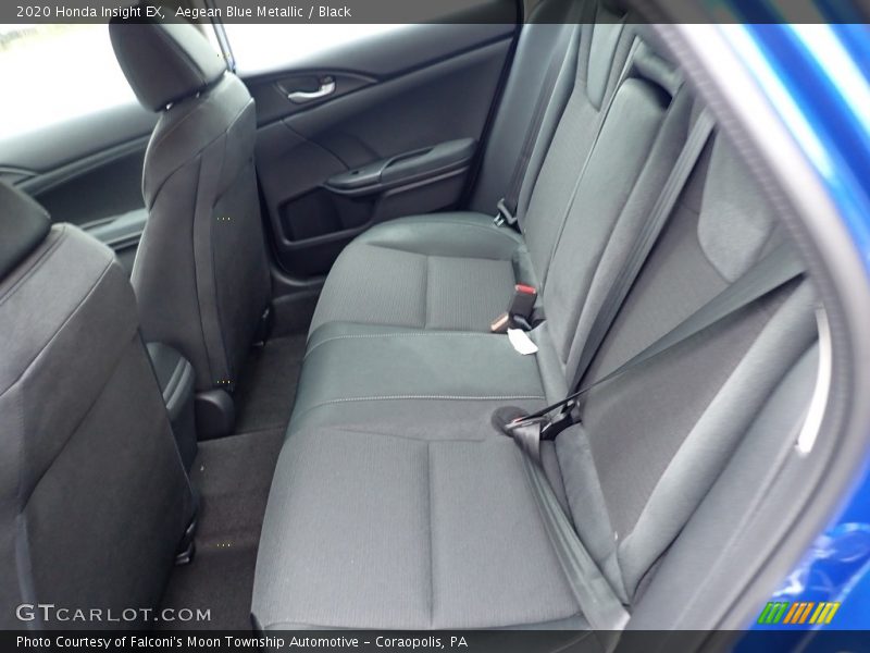 Aegean Blue Metallic / Black 2020 Honda Insight EX