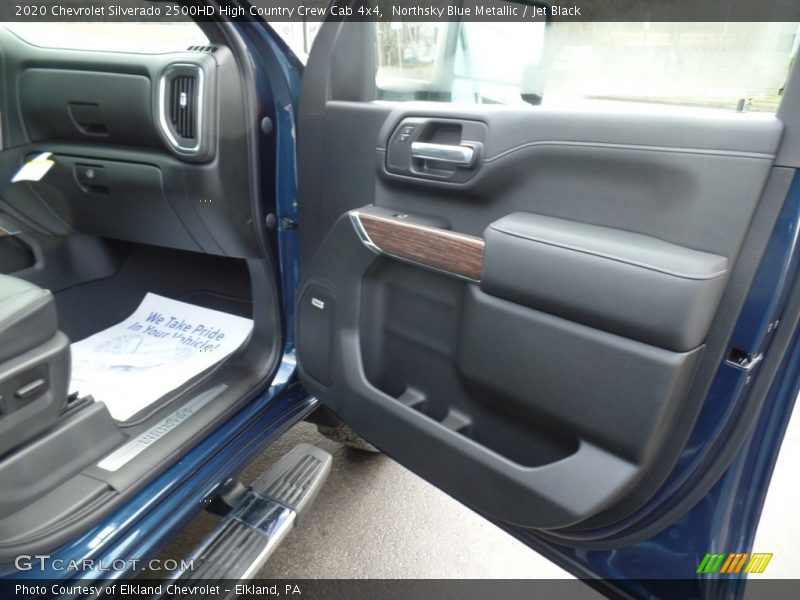 Northsky Blue Metallic / Jet Black 2020 Chevrolet Silverado 2500HD High Country Crew Cab 4x4