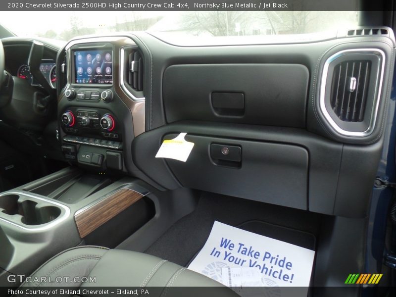 Northsky Blue Metallic / Jet Black 2020 Chevrolet Silverado 2500HD High Country Crew Cab 4x4