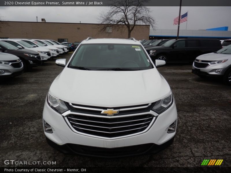 Summit White / Jet Black 2020 Chevrolet Equinox Premier