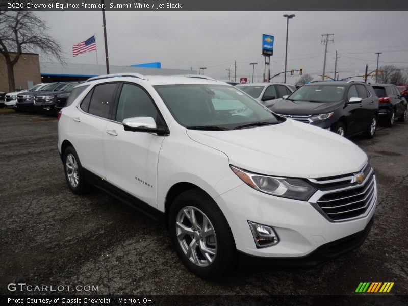 Summit White / Jet Black 2020 Chevrolet Equinox Premier