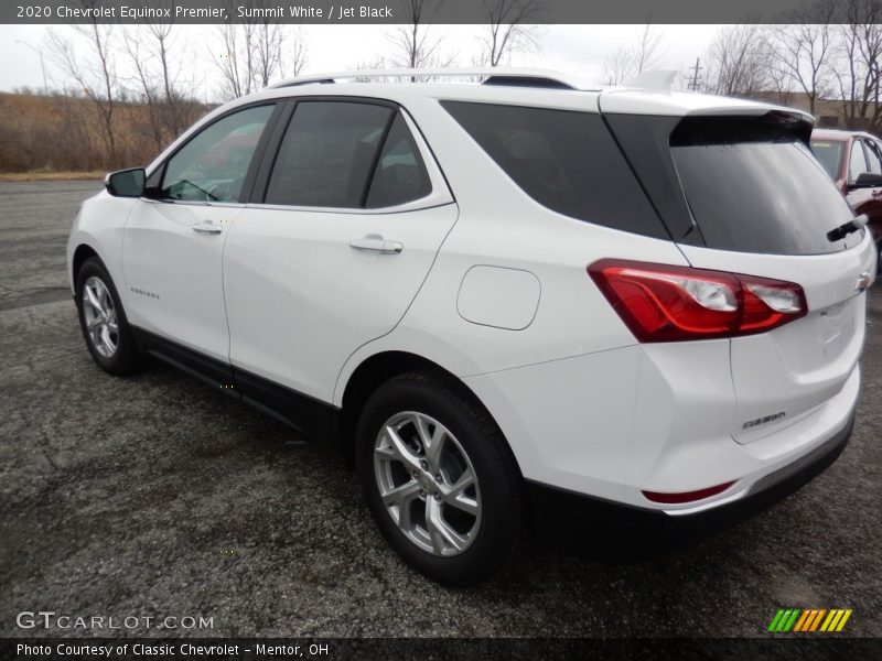 Summit White / Jet Black 2020 Chevrolet Equinox Premier