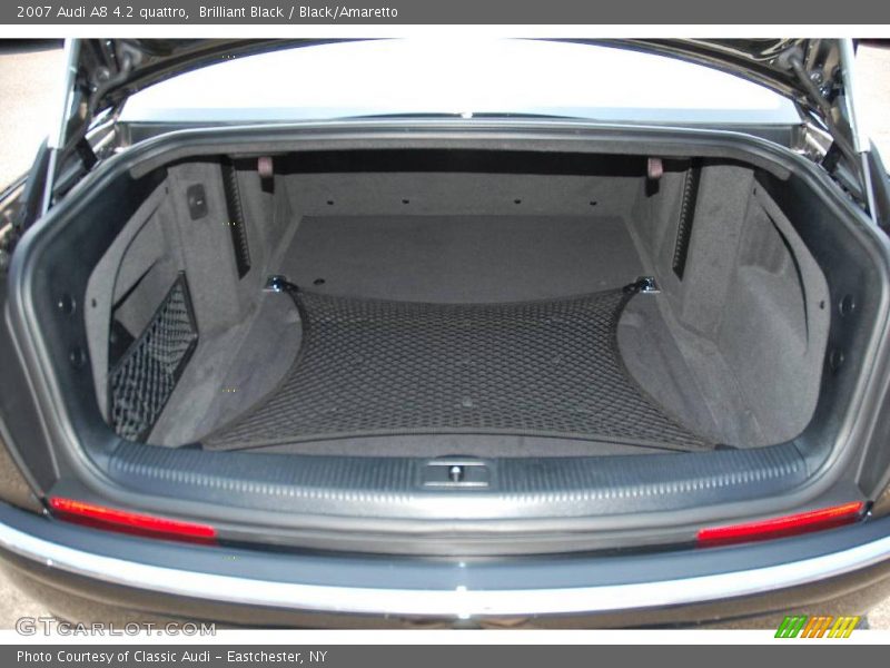 Brilliant Black / Black/Amaretto 2007 Audi A8 4.2 quattro