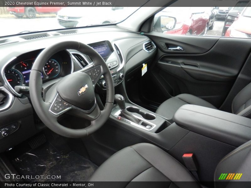 Summit White / Jet Black 2020 Chevrolet Equinox Premier