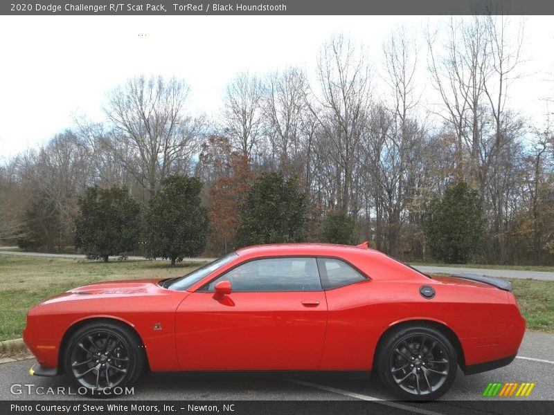 TorRed / Black Houndstooth 2020 Dodge Challenger R/T Scat Pack