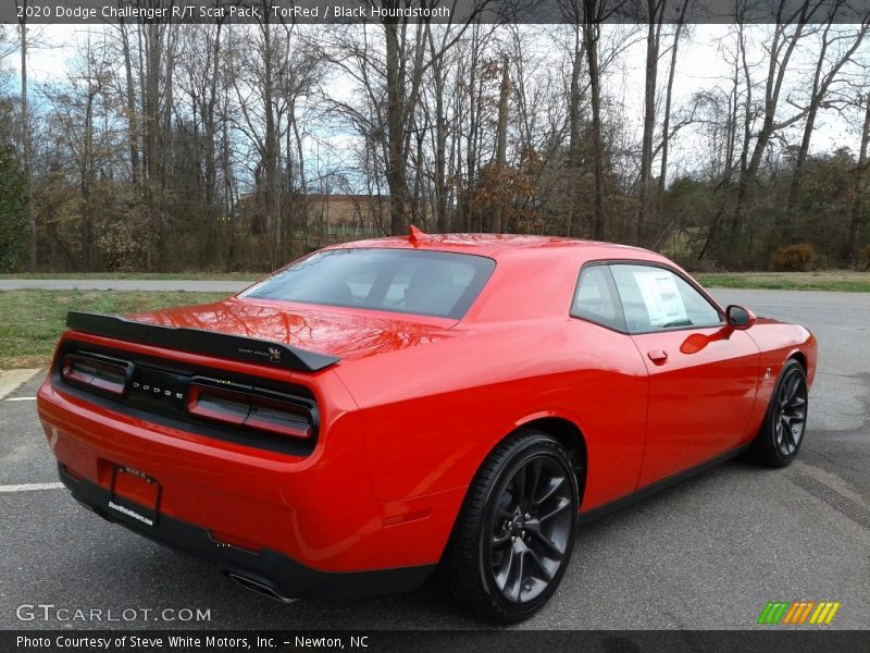TorRed / Black Houndstooth 2020 Dodge Challenger R/T Scat Pack
