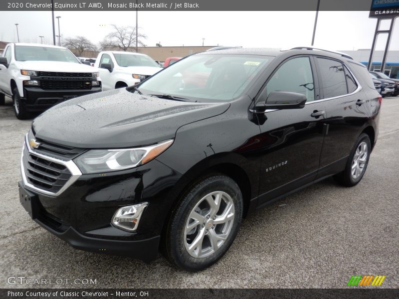 Mosaic Black Metallic / Jet Black 2020 Chevrolet Equinox LT AWD
