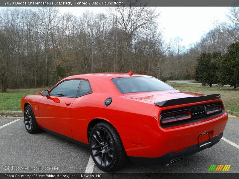 TorRed / Black Houndstooth 2020 Dodge Challenger R/T Scat Pack