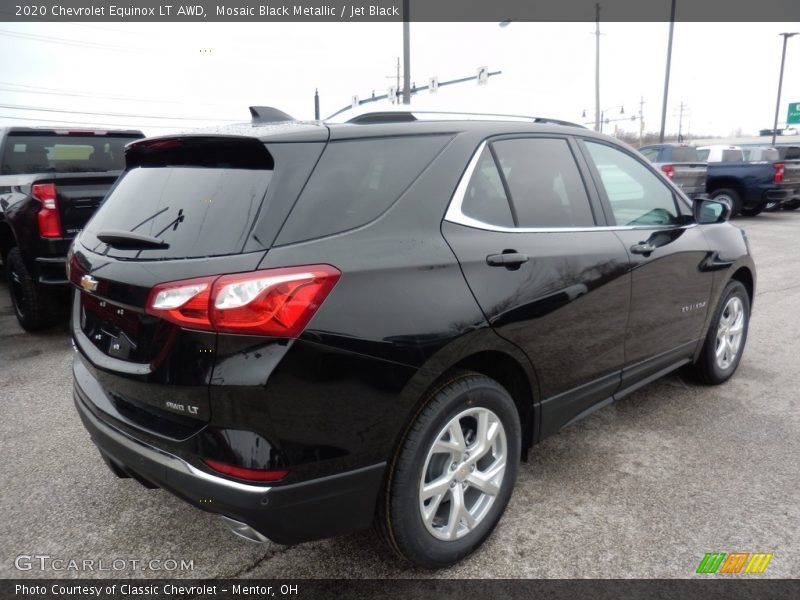 Mosaic Black Metallic / Jet Black 2020 Chevrolet Equinox LT AWD