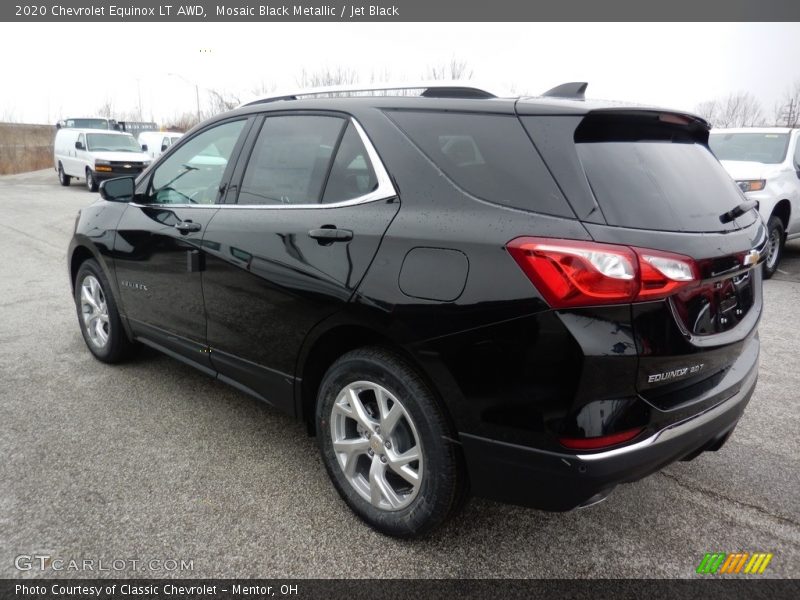 Mosaic Black Metallic / Jet Black 2020 Chevrolet Equinox LT AWD