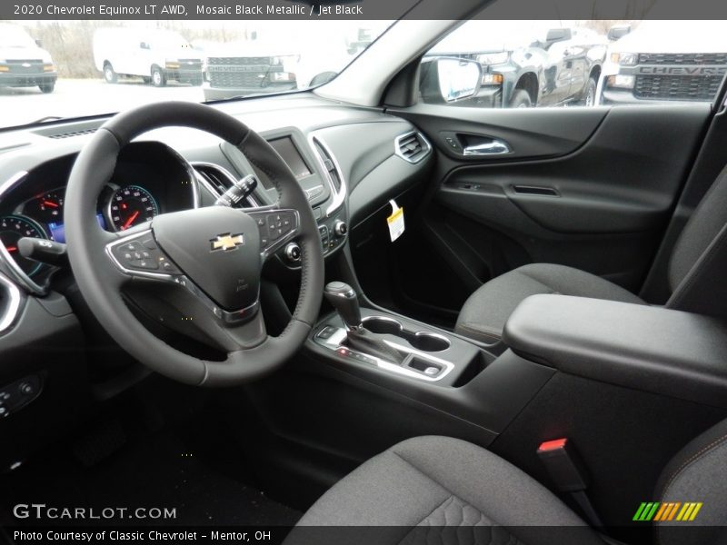 Mosaic Black Metallic / Jet Black 2020 Chevrolet Equinox LT AWD